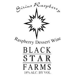 SRDW Star label for the Blanc de Blanc Sparkling Wine.