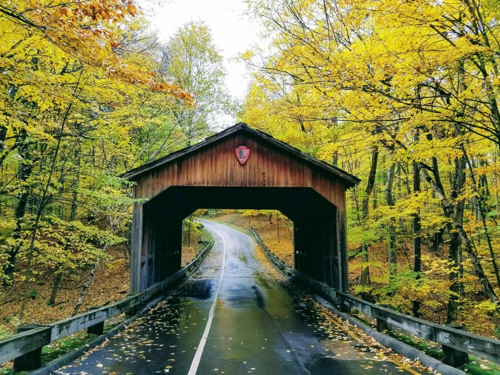 Sleeping,Bear,Dunes,National,Lakeshore,Covered,Bridge A Scenic Fall Drive to Sleeping Bear Dunes 1